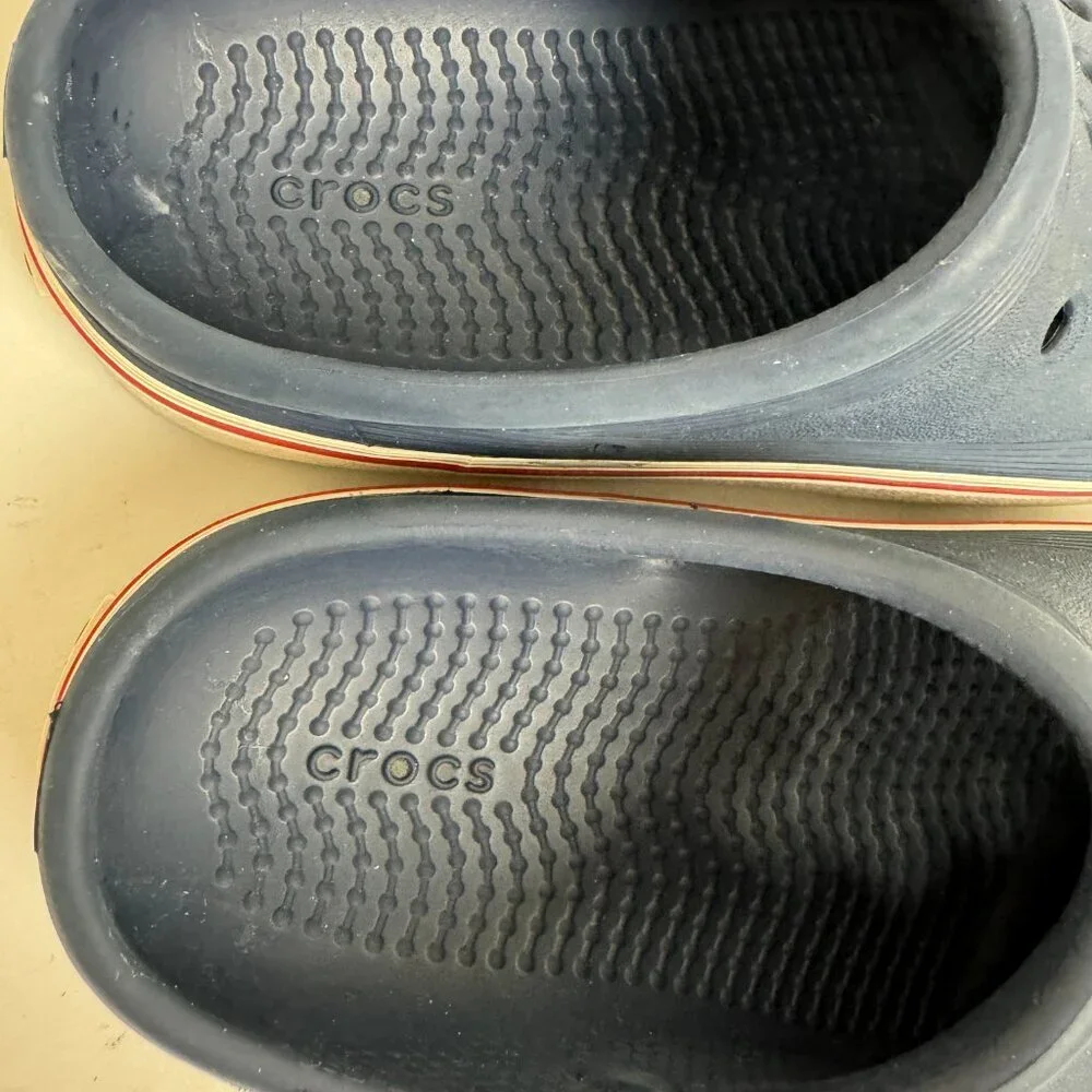 Blue CROCS Size 9
